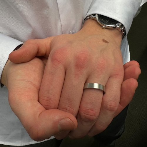 Edge Vitguld Carl Hoff 4 mm