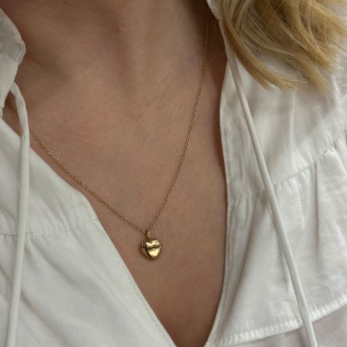 Guldhjärta Stort Hänge Carl Hoff