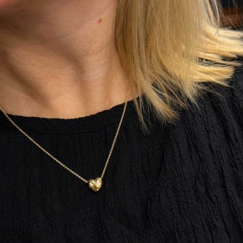 Guldhänge Hjärta Stort Guld Carl Hoff