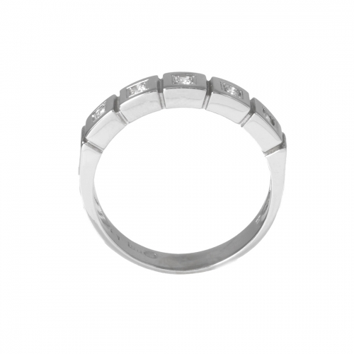 Alliansring Square Vitguld Carl Hoff Selection