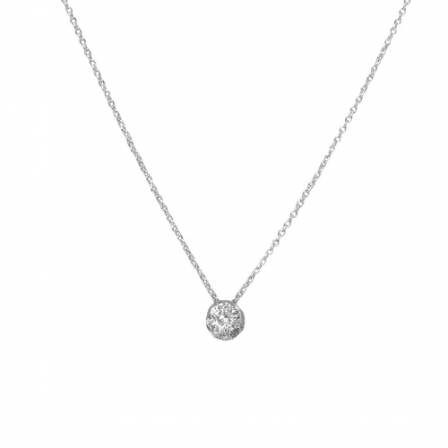 Briljanthalsband Vitguld Carl Hoff Selection