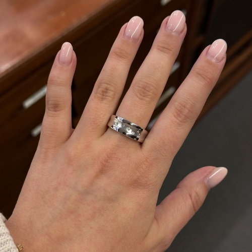 Briljantring Vitguld 0,05ct Carl Hoff Selection