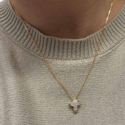 Rundat Kors Vitguld Carl Hoff Selection