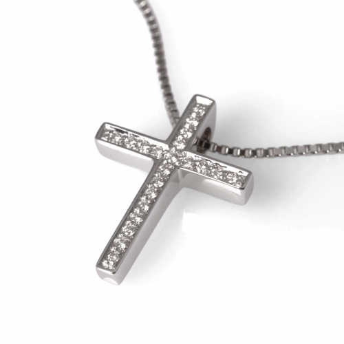 Diamantkors Vitguld Carl Hoff Selection