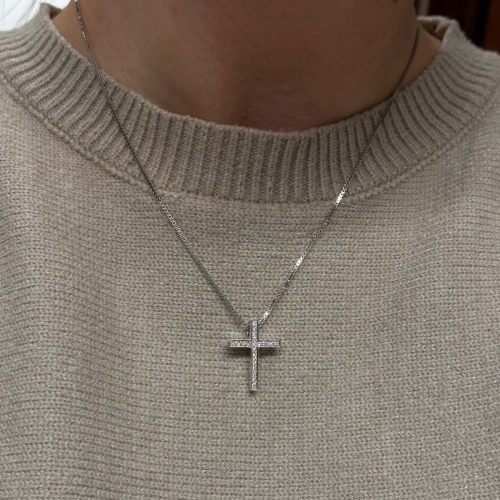 Diamantkors Vitguld Carl Hoff Selection