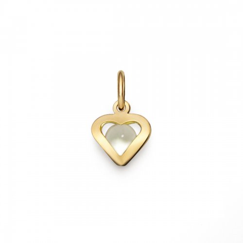 Månadssten Guldhjärta April Carl Hoff Selection