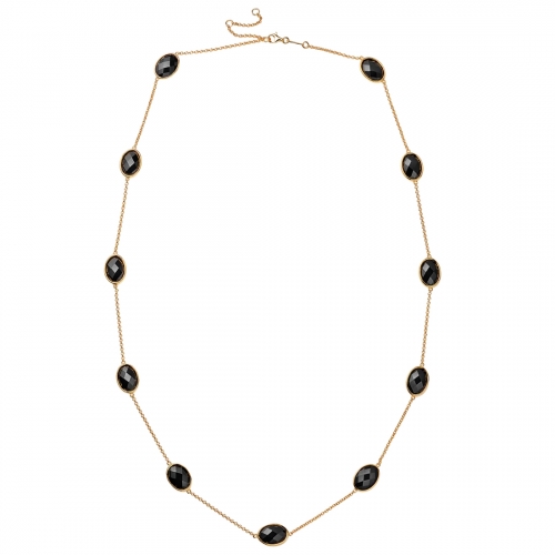 Paulina Just Perfect Necklace Black Gold