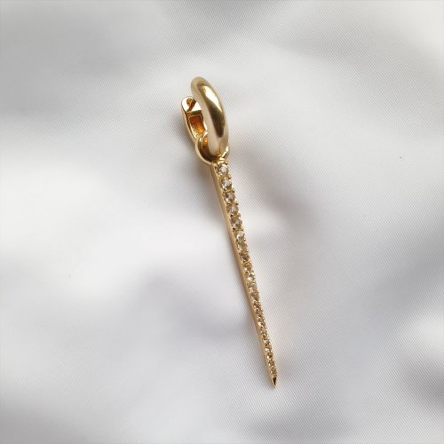 Timeless Tiny Hoops Guld Charlotte Bonde