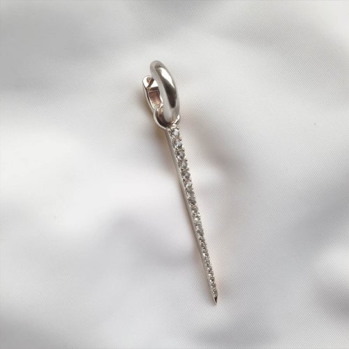 Timeless Tiny Hoops Silver Charlotte Bonde