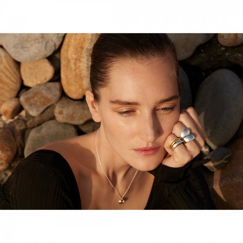 Curve Ring Silver Georg Jensen