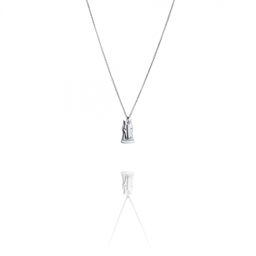 A Horse With No Name Halsband Silver