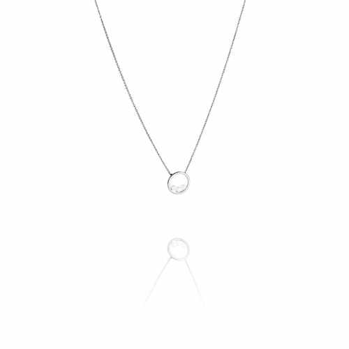 Little Roller Coaster Necklace Silverhalsband