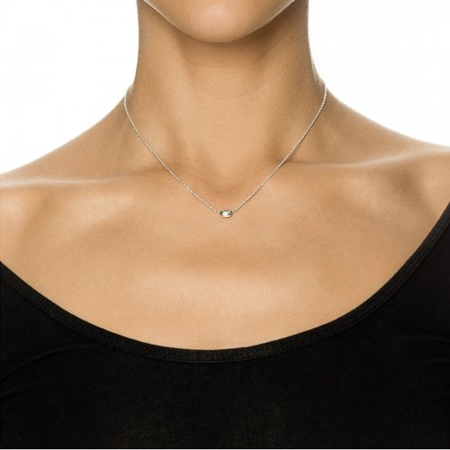 Love Bead Necklace - Silver Efva Attling