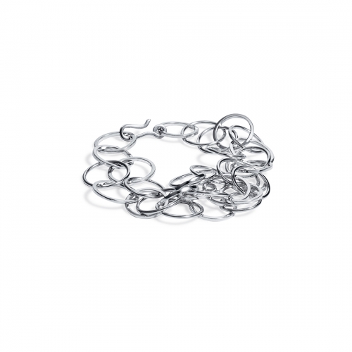 Silverarmband Messy Rings