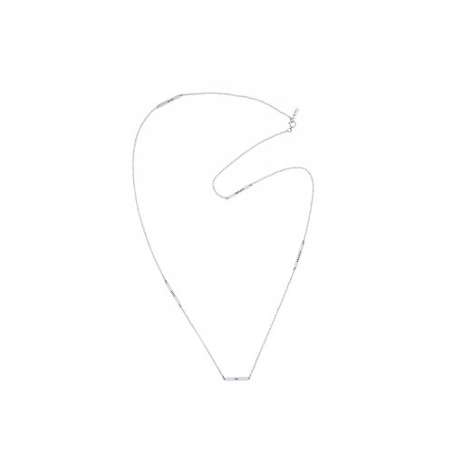 Power Plates Long Necklace 80 cm Efva Attling