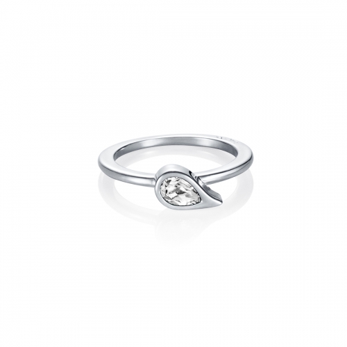 Ring Sparkle of Life Silver Vit topas