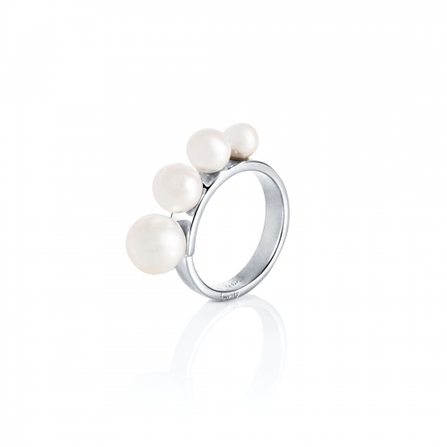 Strings Of Pearls Ring