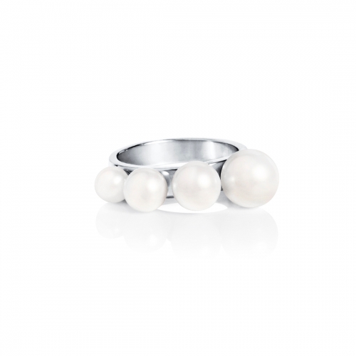 Strings Of Pearls Ring