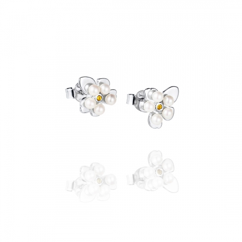 Efva Attling Victoria Skoglund The Floral Garden Förgätmigej Ear Silver