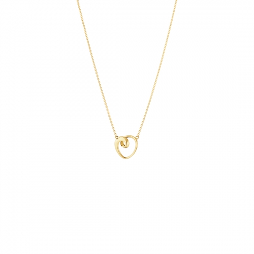 Heart 2026 Hänge 18k guld med kedja