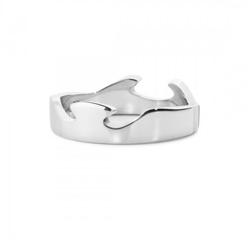 Fusion Ytterring Vitguld Georg Jensen