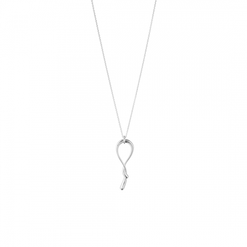 Mercy Swirl Halsband Silver