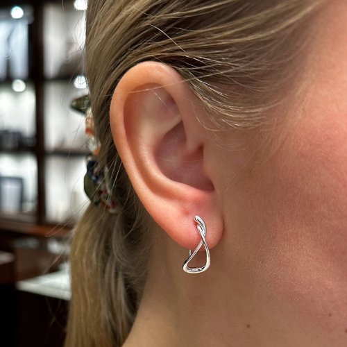 Mercy Small Earhoop Georg Jensen