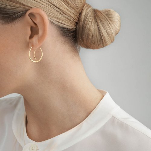 Offspring Hoops Guld Georg Jensen