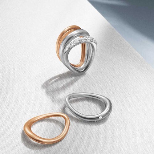 Offspring Ring Roséguld Georg Jensen
