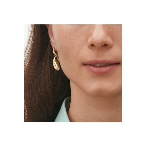 Georg Jensen Reflect Örhängen Guld