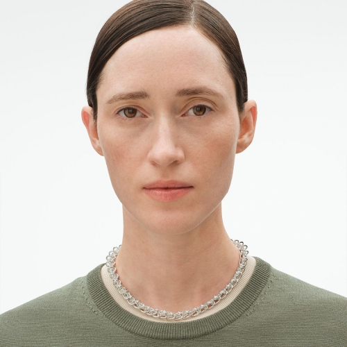Weft Halsband En Länk