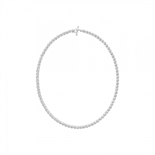 Weft Silverhalsband