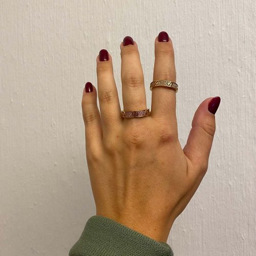 Icon Stardust Ring Guld Diamanter Gucci