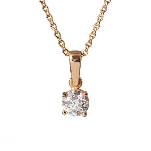 Briljanthänge 18k rödguld 0,52ct