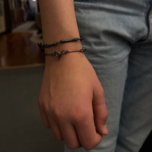 Recycled Bone Armband Jenny Kåberg Metalldesign