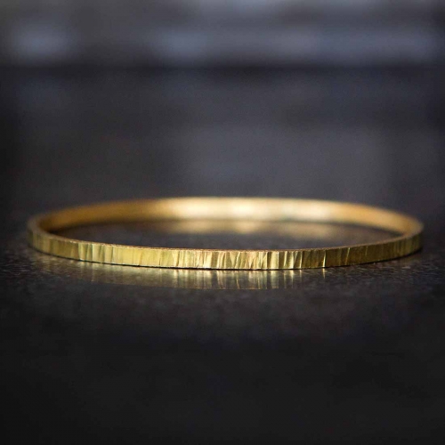 The Beating Of My Heart Armring Guld Jenny Kåberg Metalldesign