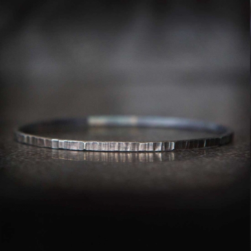 The Beating Of My Heart Armring Oxid Jenny Kåberg Metalldesign