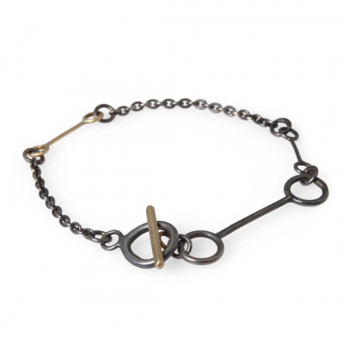 Recycled Mixed Up Armband Jenny Kåberg Metalldesign