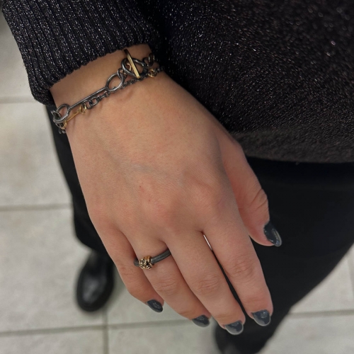 Recycled Mixed Up Armband Jenny Kåberg Metalldesign