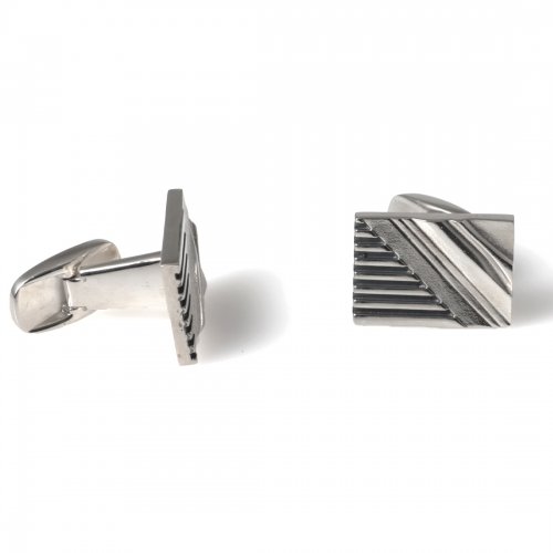 Straight Manschettknappar Silver Lapponia