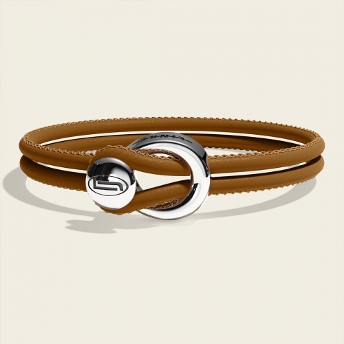 Changes Läderarmband Cognac Links Jewels