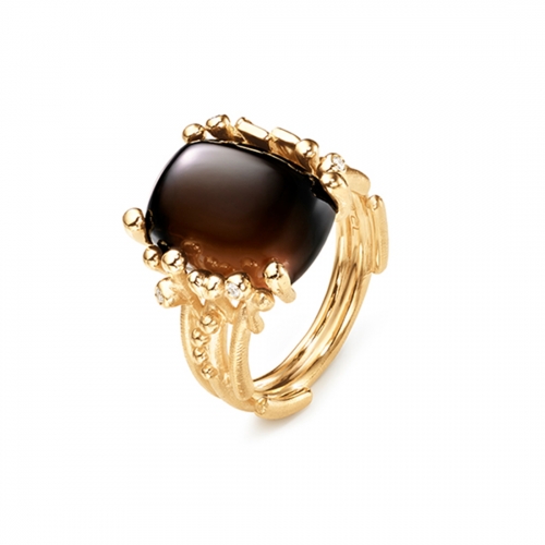 BoHo Ring Rökkvarts