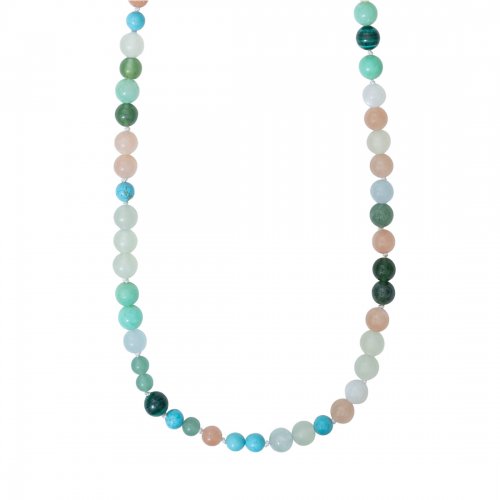 Bead Collier Mix Turkos 90 cm Ole Lynggaard Copenhagen