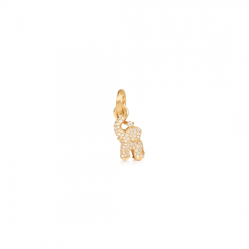 Elefant Charm Small Pavé