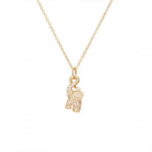 Elefant Charm Small Pavé