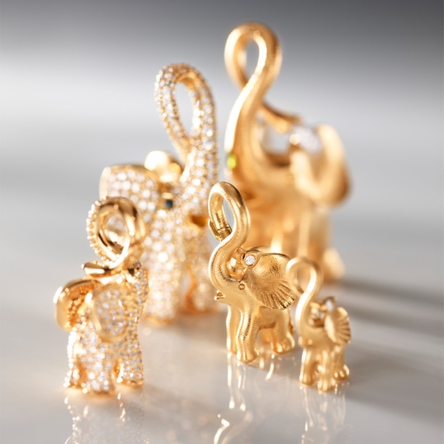 Sweet Drop Elefant Guld Ole Lynggaard