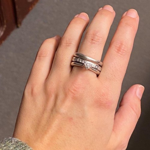 Love Ring Nr 2 Vitguld Ole Lynggaard Copenhagen