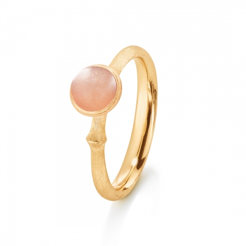 Lotus Ring 0 Blush Månsten Ole Lynggaard Copenhagen
