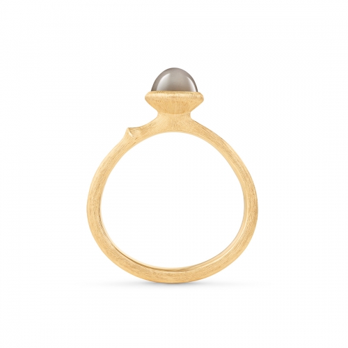 Lotus Ring 0 Grå Månsten Ole Lynggaard Copenhagen