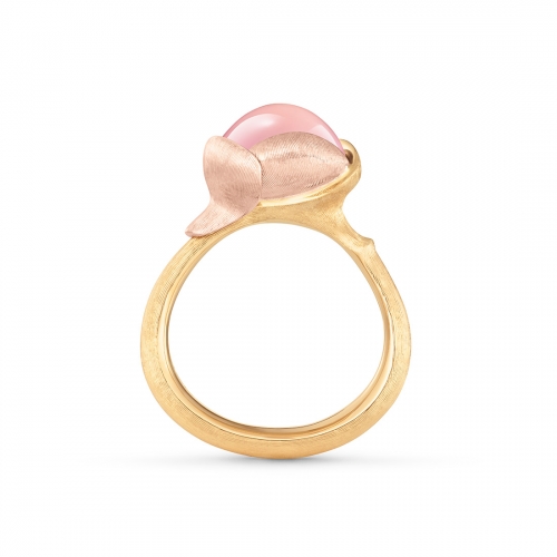 Lotus Ring 2 Rosenkvarts Ole Lynggaard Copenhagen